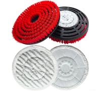 Replacement Brush Head and Scrub Pad for S7000 S7001 S7020 S7005 S8021 S8001 For Steam Mops Engineered for Heavy Duty Floor Cleaning Tasks (2)