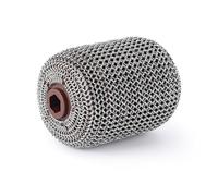 Replacement Brush Head for Cordless Electric Grill Cleaner, Compatible with Bristle-Free BBQ Power Brush, Fits Stainless Steel Roller for Cast Iron/Ceramic Grates, 1PC