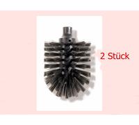 Replacement Brush Head HEWI Black 921037 Without Handle 2 Pcs