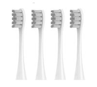 Replacement Brush Heads ，Compatible for O Clean ，X/X PRO/ Z1/ F1/ One/Air 2 /SE Sonic Electric Toothbrush Head Dupont Soft Bristle Nozzles(4 Pcs Gray)