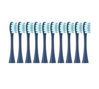 Replacement Brush Heads ，Compatible for Oclean，PRO/F1/ One/Air 2 Sonic Electric Blue Green Nozzles(10 Blue)