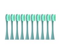 Replacement Brush Heads ，Compatible for Oclean，PRO/F1/ One/Air 2 Sonic Electric Blue Green Nozzles(10 Green)