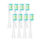 Replacement Brush Heads,Compatible for Oclean X PRO Elite/Flow/F1/One/X/All Series Electric Toothbrush(8 pcs White)
