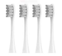 Replacement Brush Heads .Compatible for Oclean X/X PRO/ Z1/ F1/ One/Air 2 /SE Electric Toothbrush Head Soft Bristle Nozzles(4 Pcs Gray)