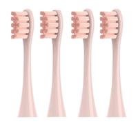 Replacement Brush Heads .Compatible for Oclean X/X PRO/ Z1/ F1/ One/Air 2 /SE Electric Toothbrush Head Soft Bristle Nozzles(4 Pcs Pink)