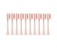 Replacement Brush Heads for Compatible Oclean Flow/X/X PRO/F1/ One/Air 2 Sonic Electric Toothbrush Blue Green Soft Bristle Nozzles(10 Pink)