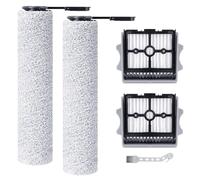 Replacement Brush Roll and HEPA Filter Accessories for Tineco Floor One Stretch S6/S6 Stretch Lite/Switch S6 Stretch/Switch S7 Stretch/S7 Stretch Steam/i6 Stretch/i5 Stretch Wet Dry Vacuum Cleaner (5