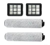 Replacement Brush Roller And HEPA Filters Kit Fit For Bissell For Crosswave HF3 Cordless Wet/Dry Vacuum Cleaner 3649A Model, Hard Floor Vacuum Filter