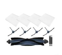 Replacement Brush Set for Eufy G50 for HYBRID/L60 for HYBRID SES: Main Brush, Side Brush, HEPA Filter and Cleaning Brush as Complete Accessories