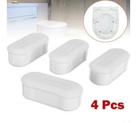 Replacement Bumpers 4pcs Bathroom Hardware Toilet Seat Buffers Providing Extra Support And Anti Slip Benefits