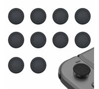 Replacement Button Caps for Switch Joycon, 10 PCS Thumbsticks Protector Covers for Switch/Lite Black Silicone Protective Accessories for Joystick 3D Grips Caps.nintendo switch joystick covers