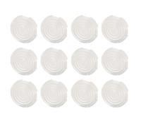 Replacement Button Cover Set Frosted Anti Slip 12pcs for Glorious Kailh Cherry TTC Slimbox Flatbox Keyboards (White)