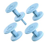 Replacement Buttons for Bogg Bag Handle Strap - Hard Plastic 3D “b” Rivets Match New Bogg Bag Style - Blue Skies Color Fits Original, Baby, and Bitty Totes - Durable Replacement Accessories