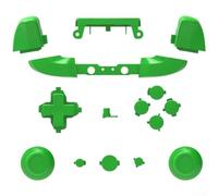 Replacement Buttons for Xbox Slim, Controller ABS Set Button Replacement for Gaming(Green)