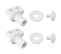 Replacement C-65 Rear Wheel Axle and Washers Compatible with for POLARIS and for ZODIAC Pool Cleaner Models 180, 280, EC65 for Smooth Operation and Easy Installation White 2 Sets(2set)