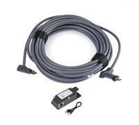 Replacement Cable High Flexibility Stable Signal Transmission Satellite Connection Cable for Rooftop Installation Aluminum Alloy PVC ABS (30ft)