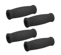 Replacement Cane Handle Grip - Sculpted NPVC Foam Grip for 1" Bar, 7/8" ID x 4.5" L | Soft Non-Slip Walking Cane Hand Grip, Crutch Handle Grip, Bicycle & Tool Foam Handle Cover (Pack of 4)