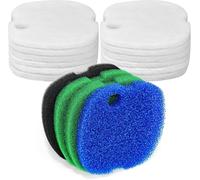 Replacement Canister Filter Pads Compatible with SUNSUN HW-302 /505A, for Polar Aurora 265GPH, and CF-300 Aquarium Filter Media Sponge Floss, Aquarium Sponge Media Parts Canister Filter Floss Pads
