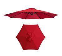 Replacement Canopy 2.7m, 300cm, 8 Arms Garden Covers Patio Sun Shade Cover, for Backyard Pool Umbrella Cantilever Parasol