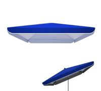 Replacement Canopy 250x250cm for Square Umbrella Garden/Terrace Canopy Cover Double Oxford Fabric Outdoor Umbrella Fabric (Blue 280x220cm) - & Stylish