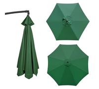 Replacement Canopy Fabric for 6.5ft-13.1ft Market Patio Umbrella Durable Sunshade Material Fits 6/8 Ribs UV-Resistant Waterproof Easy to Install