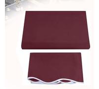 Replacement Canopy Fabric for nings, Sune Canvas for Balcony, 3/4/5x2m, Waterproof ning Material with Valance, N Needed, Red, 9.8x6.5ft (3x2m)