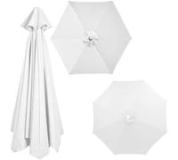 Replacement Canopy for 2.0-4.0m Umbrella, UV Resistant, 6/8 Arm, Perfect for Patio, Pool, Garden - Durable Outdoor Cover, Enhance Your Outdoor Experience