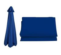 Replacement Canopy for 2.4m & 3m Offset UmbrellaDurable Fabric for 6 & 8 RibsDark Blue Replacement CoverUniversal Fit for Outdoor Shade Solutions