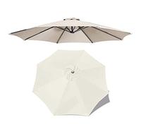 Replacement Canopy for 2.7m/ Patio Umbrella 6/8 Arms Sun e Cover Parasol Canopy for Backyard Pool Outdoor Umbrella Shelter Easy to Install