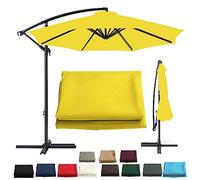 Replacement Canopy for 2M/2.7M/3M Garden Umbrellas 6 & 8 Arms Waterproof UV Resistant Fabric Outdoor Patio Umbrella Cover Durable Replacement Canopy