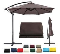 Replacement Canopy for 2M/2.7M/3M Garden Umbrellas 6/8 Arms Waterproof & UV Resistant Patio Umbrella Cover Durable Fabric for Outdoor Enjoyment