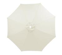 Replacement Canopy for 3.5m/3.0m/2.8m/2.7m/2.5m/2.3m/2m Patio Umbrella 6/8 Ribs UV Protection Fabric Adjustable Balcony Sunshade Cover Durable Outdoor Shade Solution (16.8 Ribs: 2.30m/7.5ft)