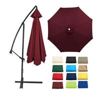 Replacement Canopy for 6/8 Rib Market Umbrella Offset Hanging Patio Umbrella Cover MultiColor Options for Outdoor Table Shade Durable WeatherResistant Fabric