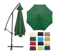 Replacement Canopy for 6/8 Rib Patio Umbrella Market Table Umbrella Offset Hanging Sunshade Optional MultiColor Outdoor Shade Cover Waterproof and UV Resistant