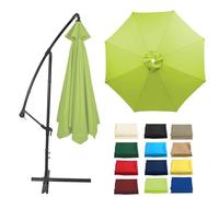 Replacement Canopy for 6/8Rib Market Umbrella Offset Hanging Umbrella Cover MultiColor Options for Outdoor Patio Table Shade Durable Waterproof Fabric