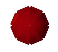 Replacement Canopy for Garden Umbrella, Oxford Fabric Patio Umbrella Replacement Top Heavy Duty Parasol Cover(Replacement Canopy Only), 8 Ribs(DeepRed,53in(1.35m))