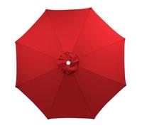 Replacement Canopy for Market Umbrella, 10ft, 9ft, Fits 8 or 6 Ribs, UV Protection, Off-Center Hanging Umbrella Cover, Durable Outdoor Sunshade Top
