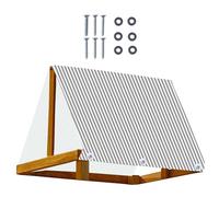 Replacement Canopy for Outdoor Swing,Waterproof 43x90 Inch Tarp Canopy - Playground Equipment Parts for Picnic Fishing Patio Jungle House Yard Tree Discovery