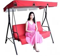 Replacement Canopy for Outdoor Swing, Waterproof Windproof Rip Proof Garden Hammock Cover, Porch Swing Bed Canopy Removable, for Balcony, Backyard, Patio, Garden, Poolside