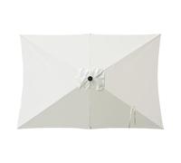 Replacement Canopy for Parasol, 2 x 3 m, Rectangular Replacement Canopy for Parasol, UV Protection, Garden or Balcony Accessory