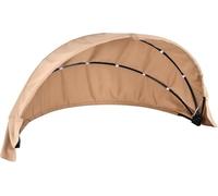 Replacement Canopy for Patio Round Daybed, 66 Inch Round Daybed Replacement, Retractable Top Cover for Outdoor Rattan Wicker Sunbed (Beige)