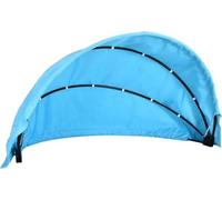 Replacement Canopy for Patio Round Daybed, 66 Inch Round Daybed Replacement, Retractable Top Cover for Outdoor Rattan Wicker Sunbed (Blue)