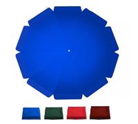 Replacement Canopy for Round Patio Umbrella, 8 & 10 Ribs, Market Table Umbrella Cover, Fits 180-275 cm, Durable Waterproof Outdoor Shade Solution