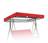 Replacement Canopy for Swing Chair, Waterproof Sun Shade for 2 & 3 Seater Hammocks, 4 Reinforced Corner Pockets, 164 x 114 x 15cm