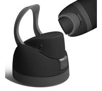 Replacement Cap Fit for Owala FreeSip Insulated Stainless Steel 16oz 24oz 32oz 40oz, Replacement Lid Fit for Owala FreeSip Clear Tritan Plastic Water Bottle (Black)