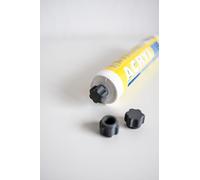 Replacement Cap for Acrylic & Silicone Cartridges - Reusable Screw Cap - 3D Printing - Airtight & Perfect Fit (Brown)