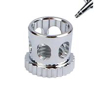 Replacement Cap for Airbrush Nozzle | Model Painting Materials, Front Cover for Airbrush, For Painters, Students, Teachers, Home, Studio, Workshop, Work with Stencils and Projects