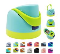 Replacement Cap for Owala Freesip,One Button Water Bottle Top Lid Compatible with Owala Cup 16oz 24oz 32oz 40oz, BPA-Free Replacement Lid Accessory for Owala Free Sip (Blue-Green)