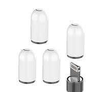 Replacement Caps for Apple Pencil 1st Generation 4 Pack Cap Cover Accessories Spare Tip Top Lid Protective Cap Set Stylus Connector Holder for Apple Pencil First Gen Drawing Pen Secure Fit Spare Parts