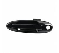 Replacement Car Door Handle Outside Pull Handle Glossy Finish Ergonomic Recessed Grip Oval Shape for Door Entry Suitable for Automotive Repair Work, Front Left